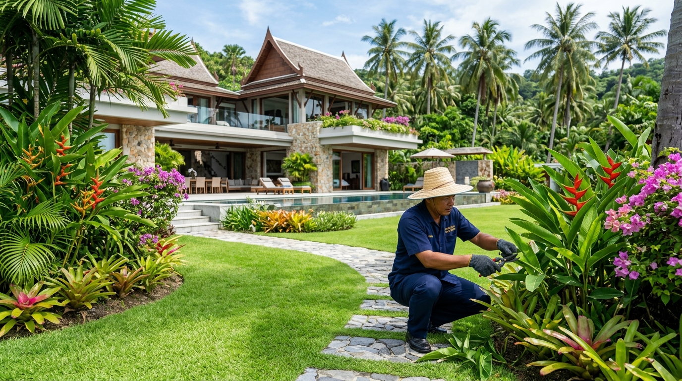 Estate Grounds & Lawn Care — After